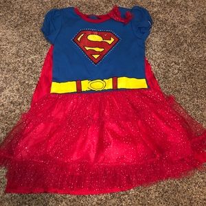 Girls Supergirl outfit
